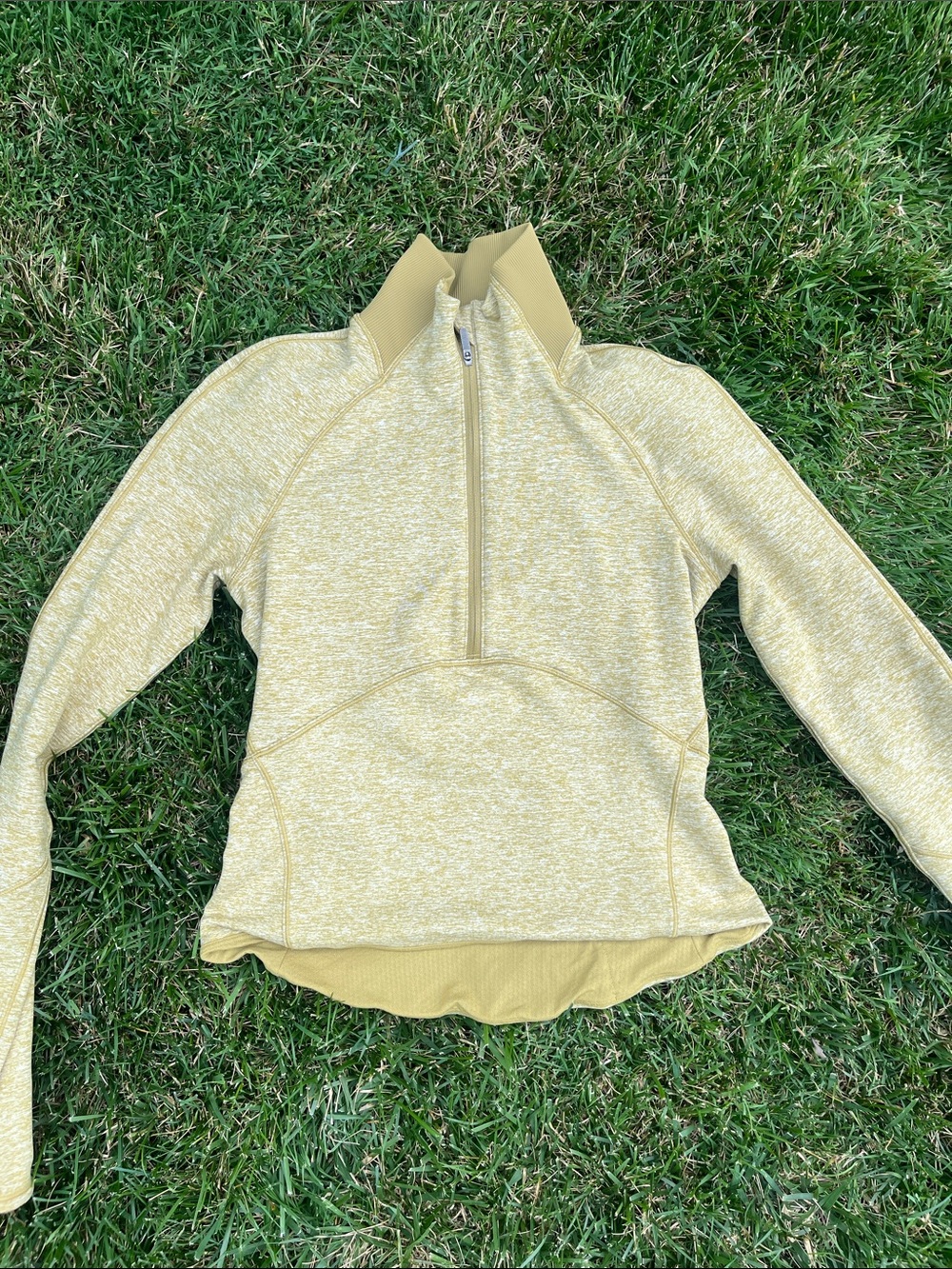 Yellow Lululemon sweater